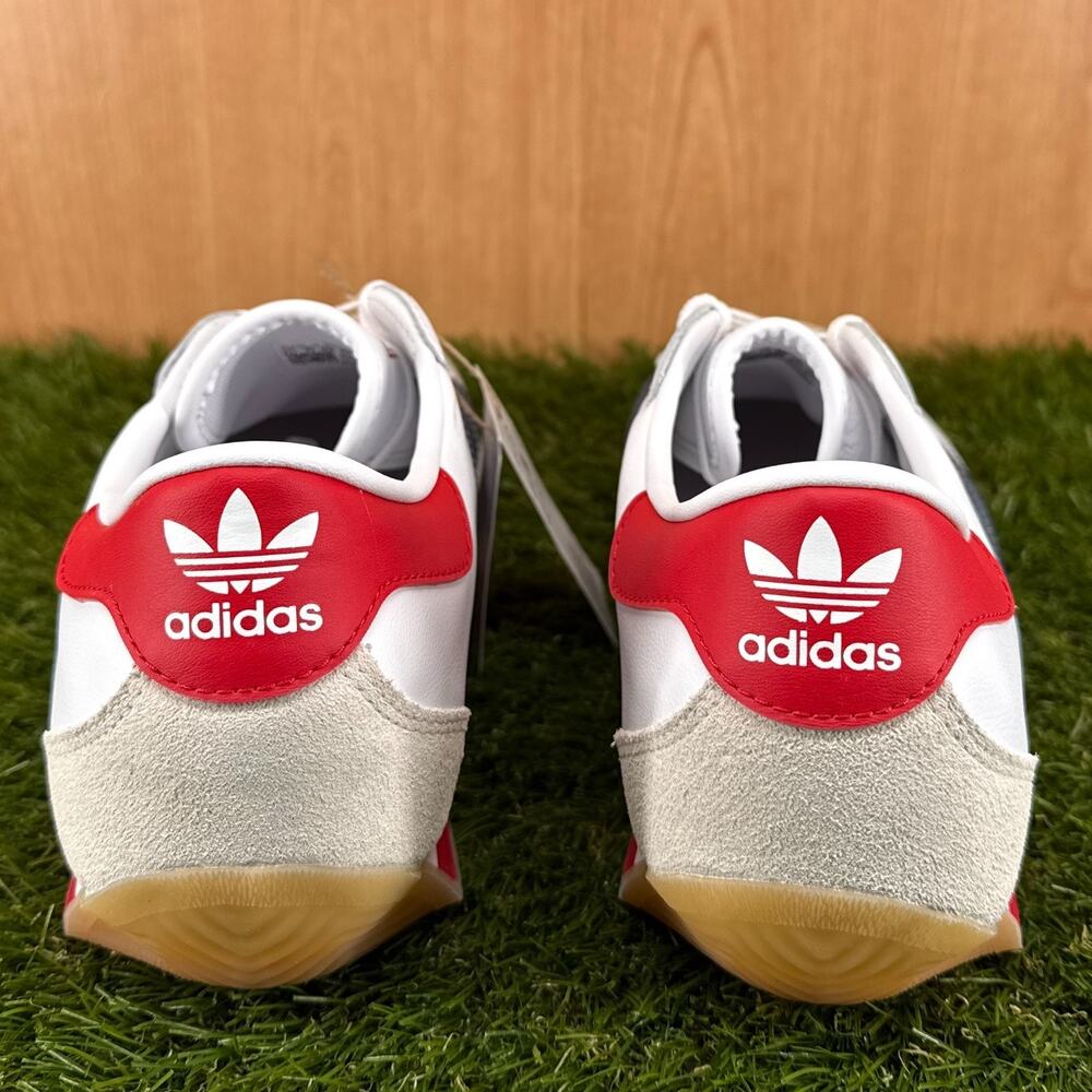 adidas Country 2 White Night Indigo Scarlet Shoes IG4546 Men's Size 11.5 - Picture 5 of 7
